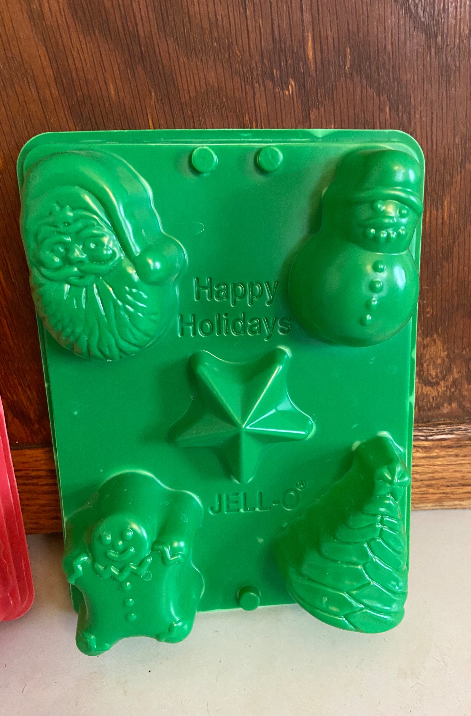 Vintage Christmas Jello Jigglers Molds X 4 Jello Christmas Etsy