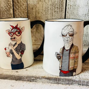 Set of Signature Mugs - Etsy