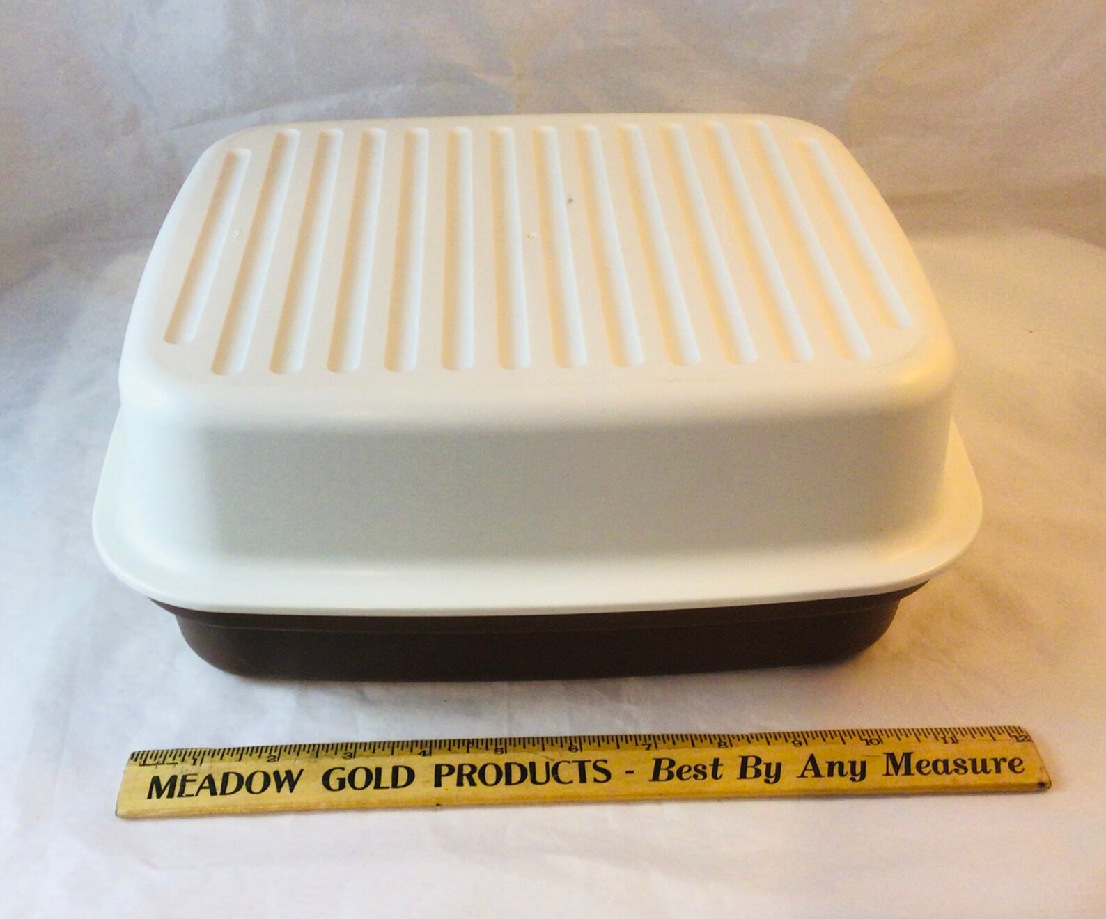 Vintage Tupperware Lg Season Serve Meat Marinate Container Etsy