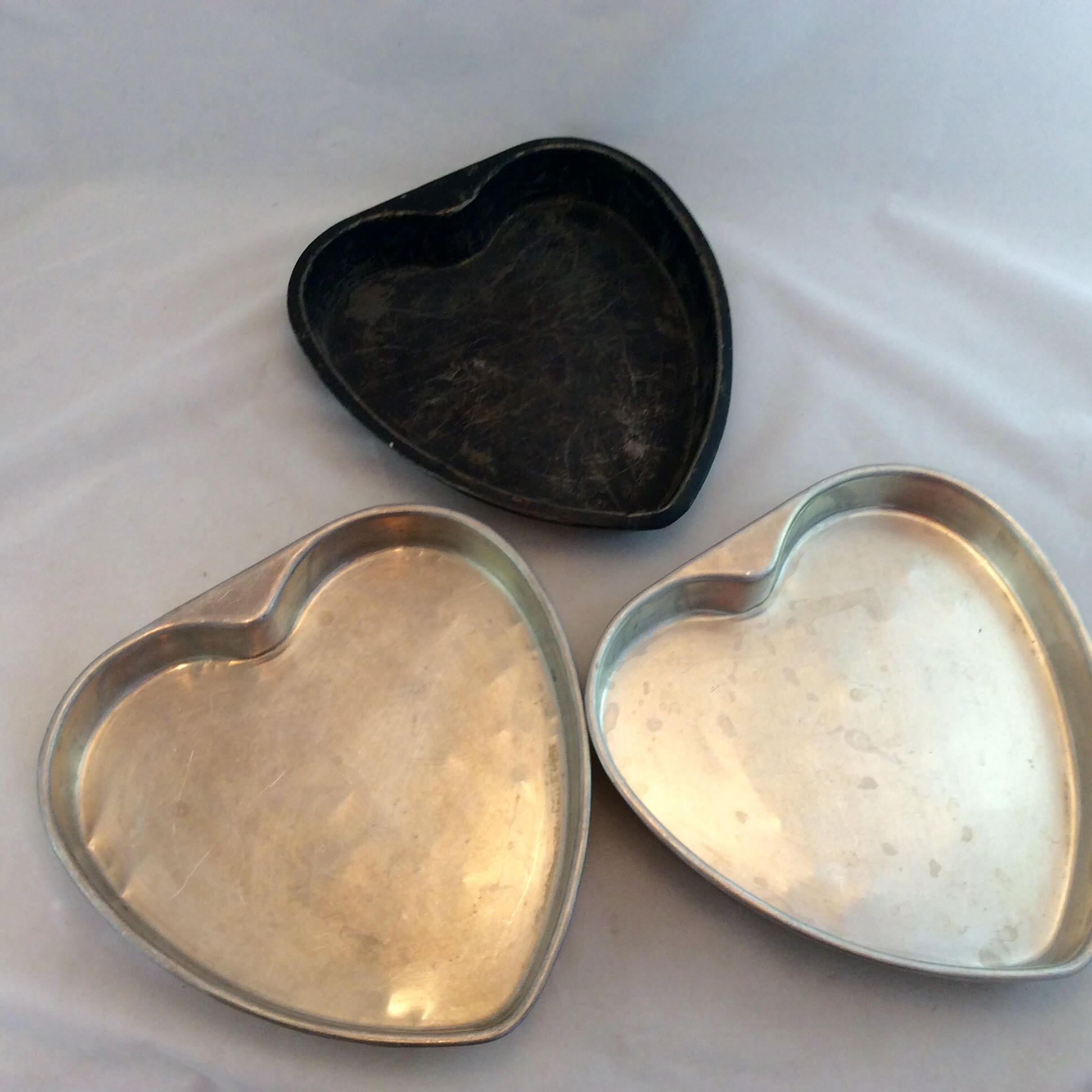 Vintage Heart Cake Pans/Heart Shaped Cake Pans | Etsy