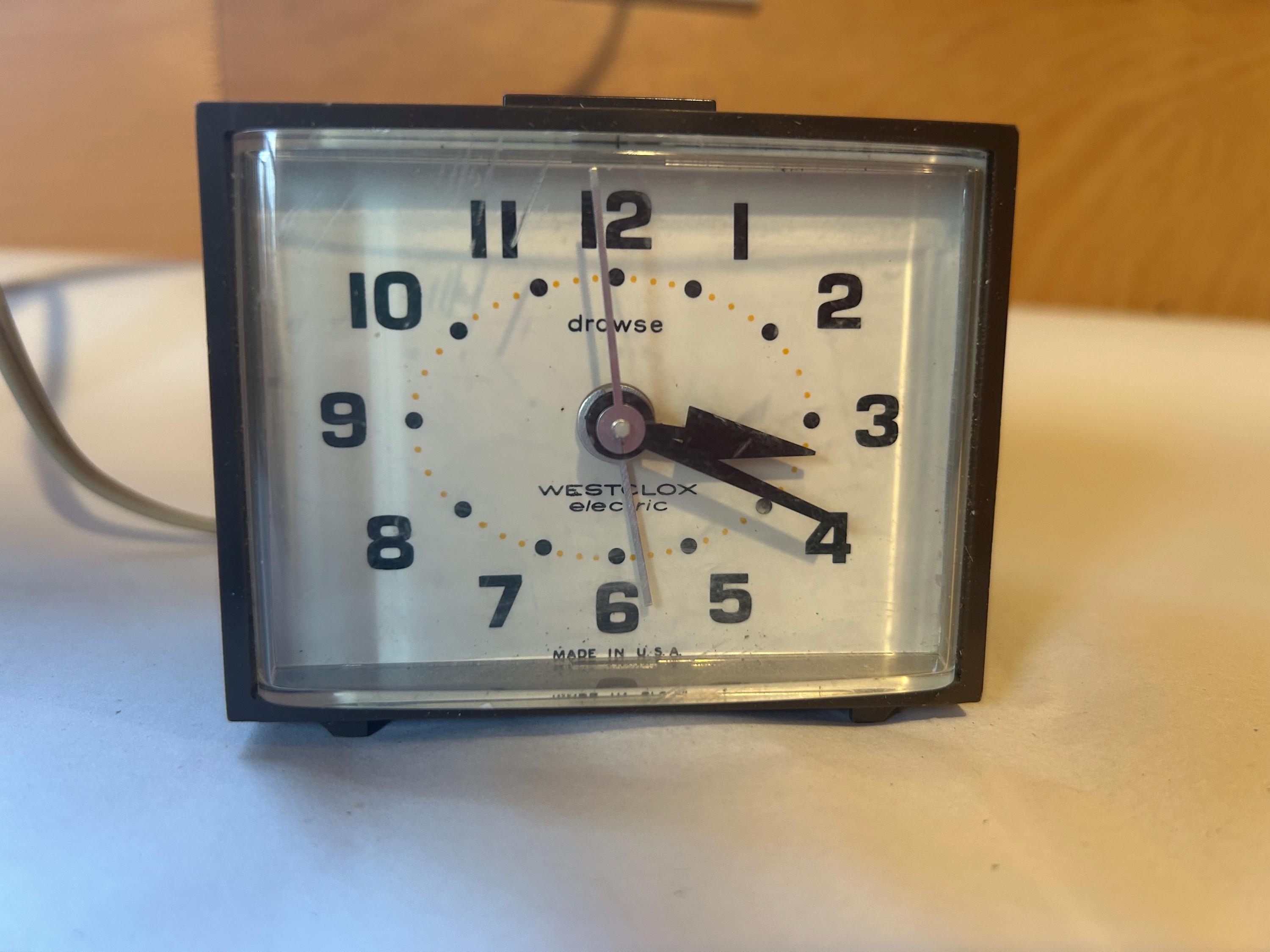 Westclox Electric Clock - Etsy