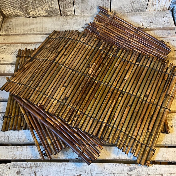 Bamboo Placemats Etsy