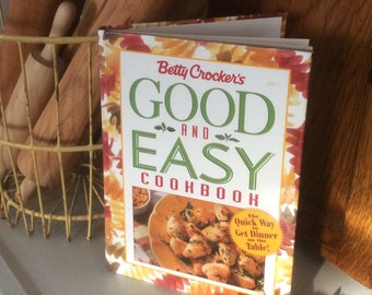 Vintage Betty Crockers Good and Easy Cookbook First Edition 1996, Collectible Cookbook