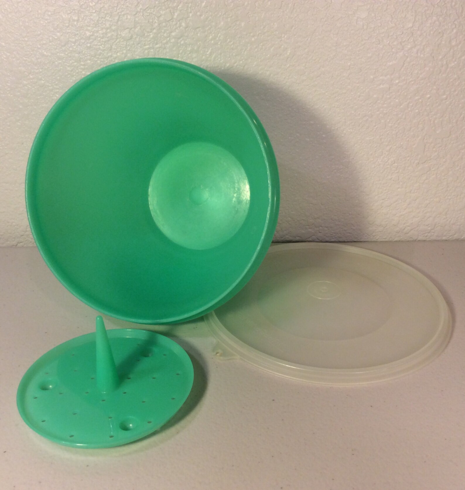 Vintage Tupperware Crisp It Lettuce Keeper 3 Piece Lettuce Etsy