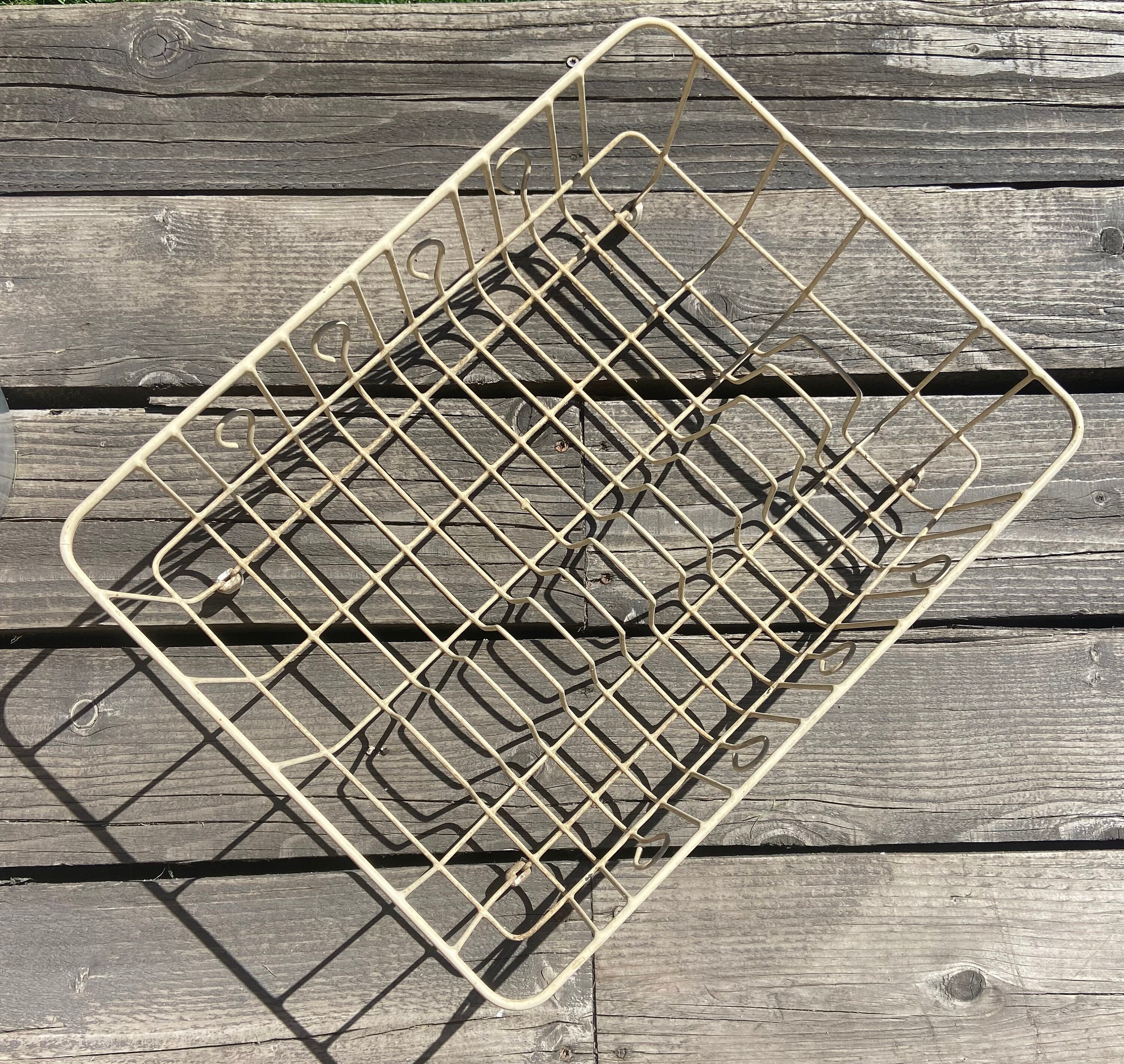 VTG Rubbermaid Dish Drainer Drying Coated Rack w/ Mat Tray & Rack 20x14