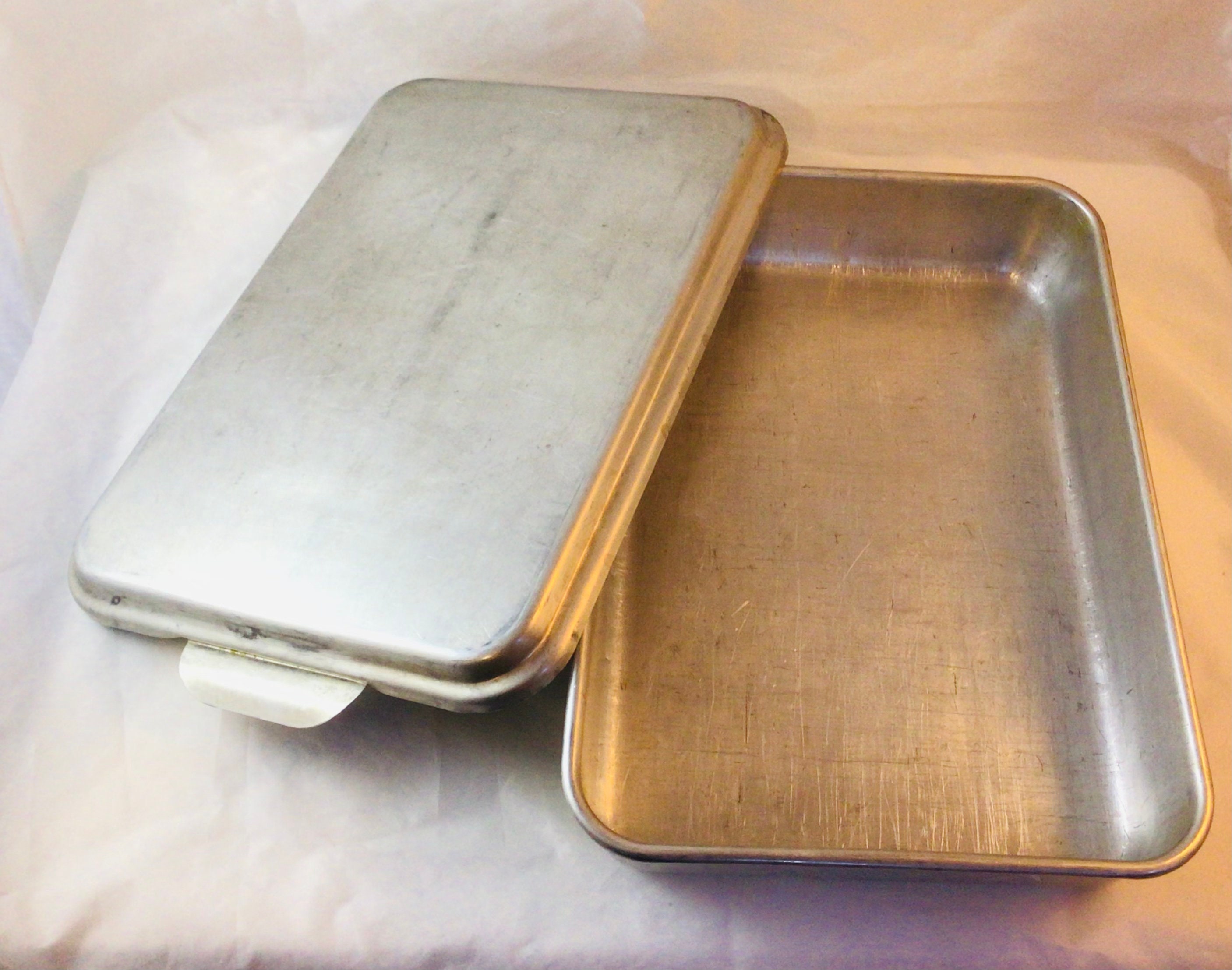 Vintage 9 X 12 Aluminum Baking Pan W Lid by Foley, Covered Lasagna Pan, 9 X  12 Cake Pan W Cover, Farmhouse Kitchen 