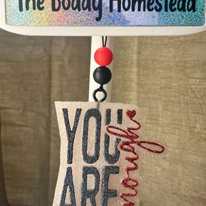 You are Enough Freshie, Car Freshy, Air Freshie, Car Freshener, Room Freshener, Car Scent, Air Freshener, Freshie, Inspirational Freshie