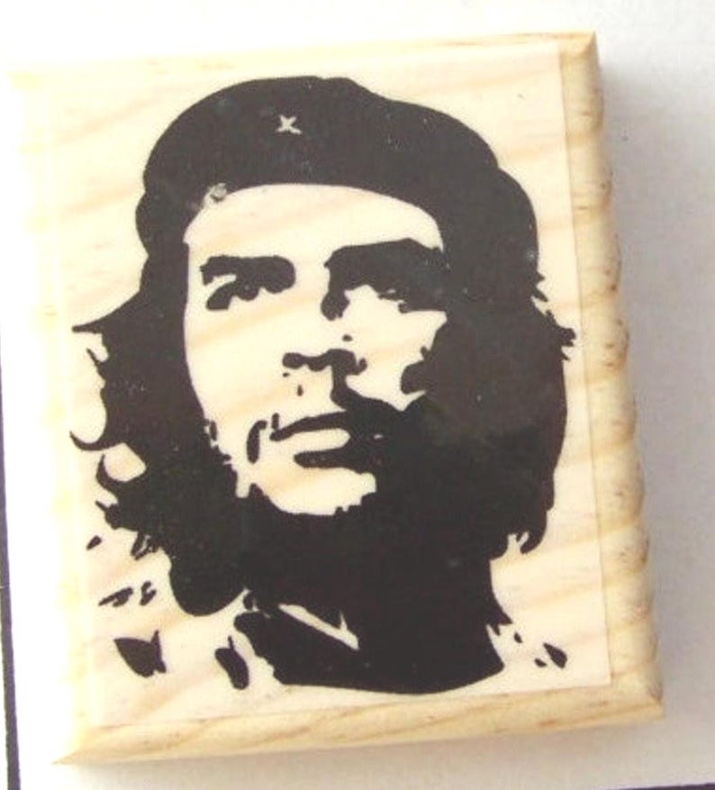 Che Guevara Rubber Stamp | Celebrity Stamp | New Mounted Rubber Stamp ...