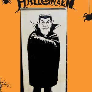 Count Dracula New Rubber Stamp Halloween