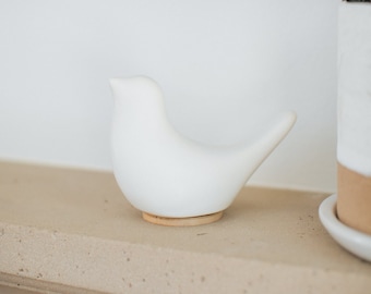 Ceramic Bird Urn