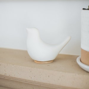 Ceramic Bird Urn