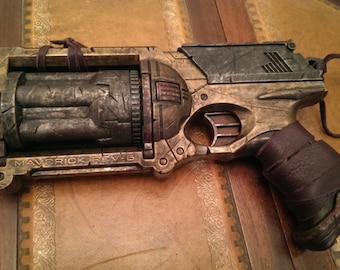 STEAMPUNK gun, Nerf Maverick toy gun ! For cosplay