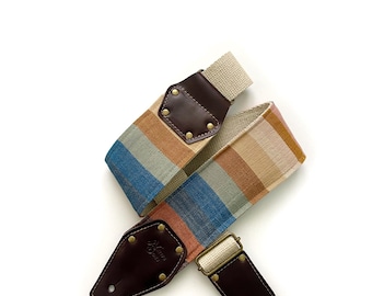 The Pecos 3" High Desert Guitar Strap - By Native Sons