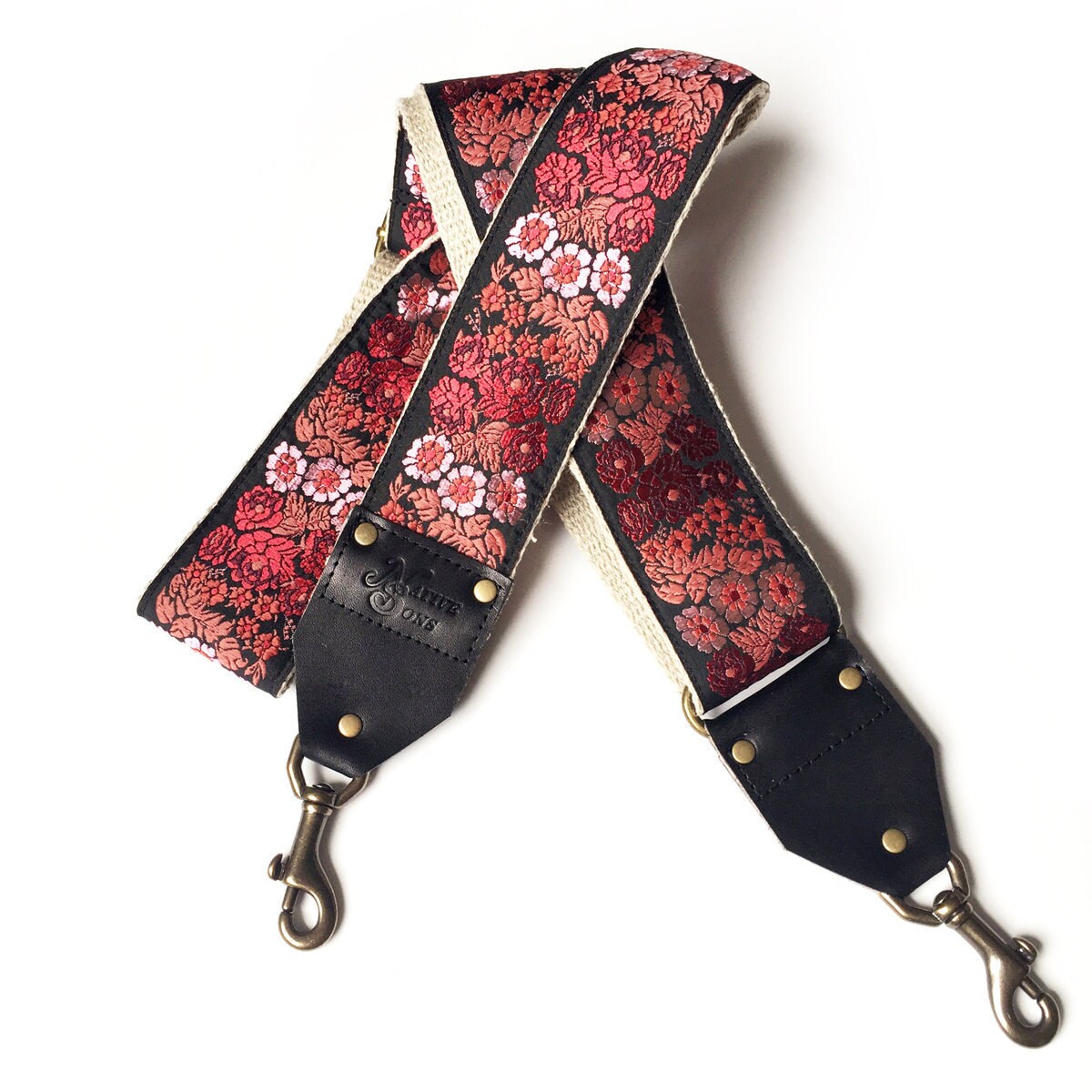 custom leather purse straps