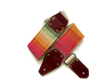 The High Noon 3" High Desert Guitar Strap - By Native Sons