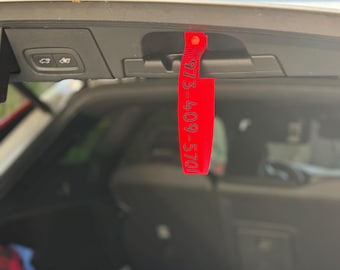 Emergency Contact Turbo Tags  - For Vehicles, Crates, Grooming Set Ups