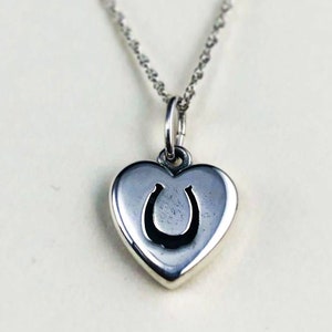 Horseshoe pendant necklace Horseshoe charm gift for Horse lover gift Horse necklace pendant horse lover jewelry horse gifts for women horse