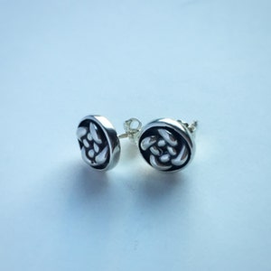 Celtic Love Knot Dot Studs