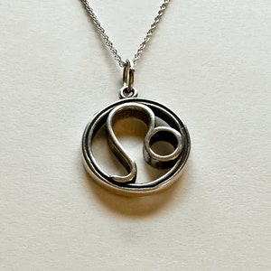 Leo Zodiac Necklace Silver Pendant Leo Zodiac Jewelry Leo Necklace for her Leo Birthday Gift Leo Zodiac Pendant Leo Necklace Silver Charm