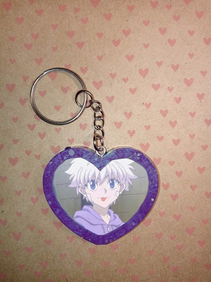 Hunter x Hunter Killua Zoldyck Resin Keychain Etsy