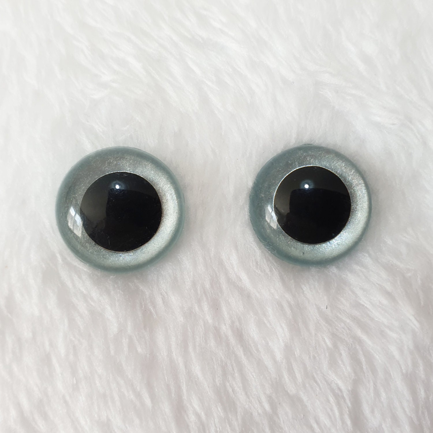 1 Pair of Safety Eyes Teddy Bear Eyes Plastic Eyes Metallic Etsy