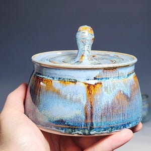 Hand Thrown Pottery Microwave Egg Cooker, Ceramic Poached Egg Cooker