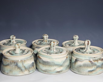 Hand Thrown Pottery Microwave Egg Cooker