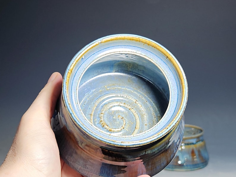 SECONDS SALE! Handmade Pottery Lidded Stash Jar