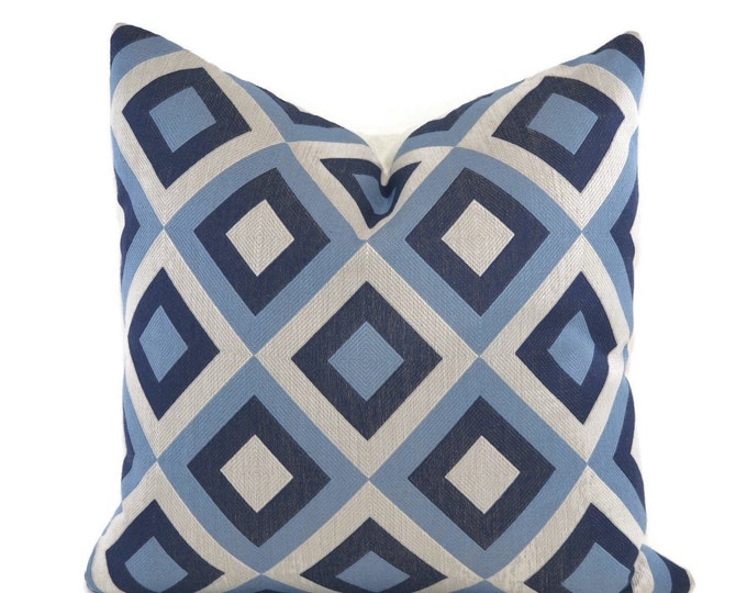 Dark Navy Velvet Pillow Cover Navy Blue Cut Velvet Pillow Etsy