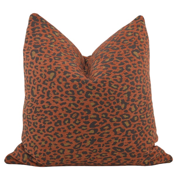 Animal Print Pillow Etsy
