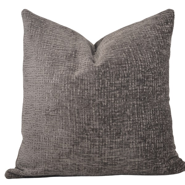Taupe Throw Pillow Etsy