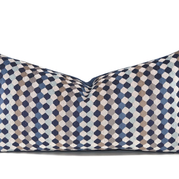 Blue Velvet Pillow Etsy