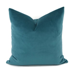 Deep Turquoise Blue Chenille Pillow Cover Peacock Blue Teal Chenille Eclectic Throw Pillow Cover Throw Pillow Cover Blue Chenille Pillow Etsy