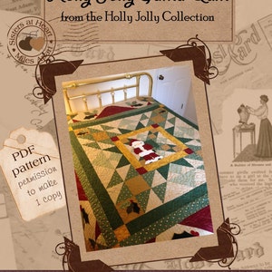 Holly Jolly: Quilt PDF Pattern