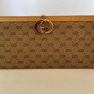 Pre-Owned Gucci Vintage GG Monogram Wallet