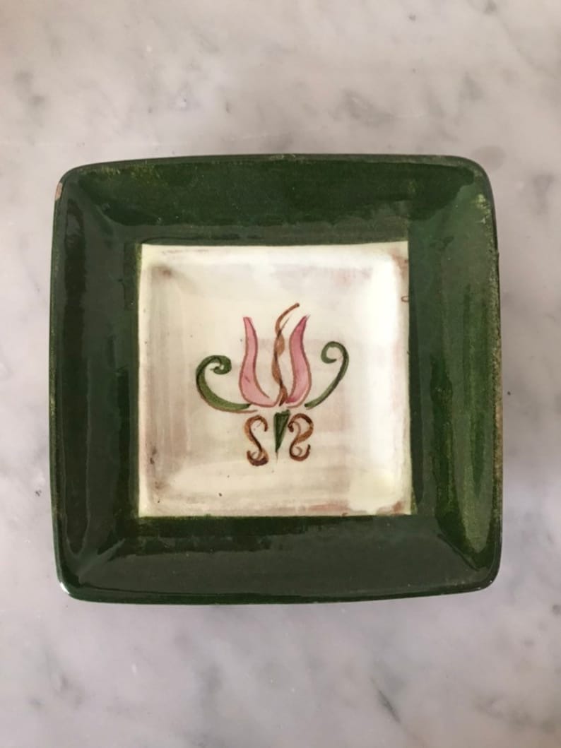 Stangl Terra Rose Ashtray Stangl Pottery American Art Pottery