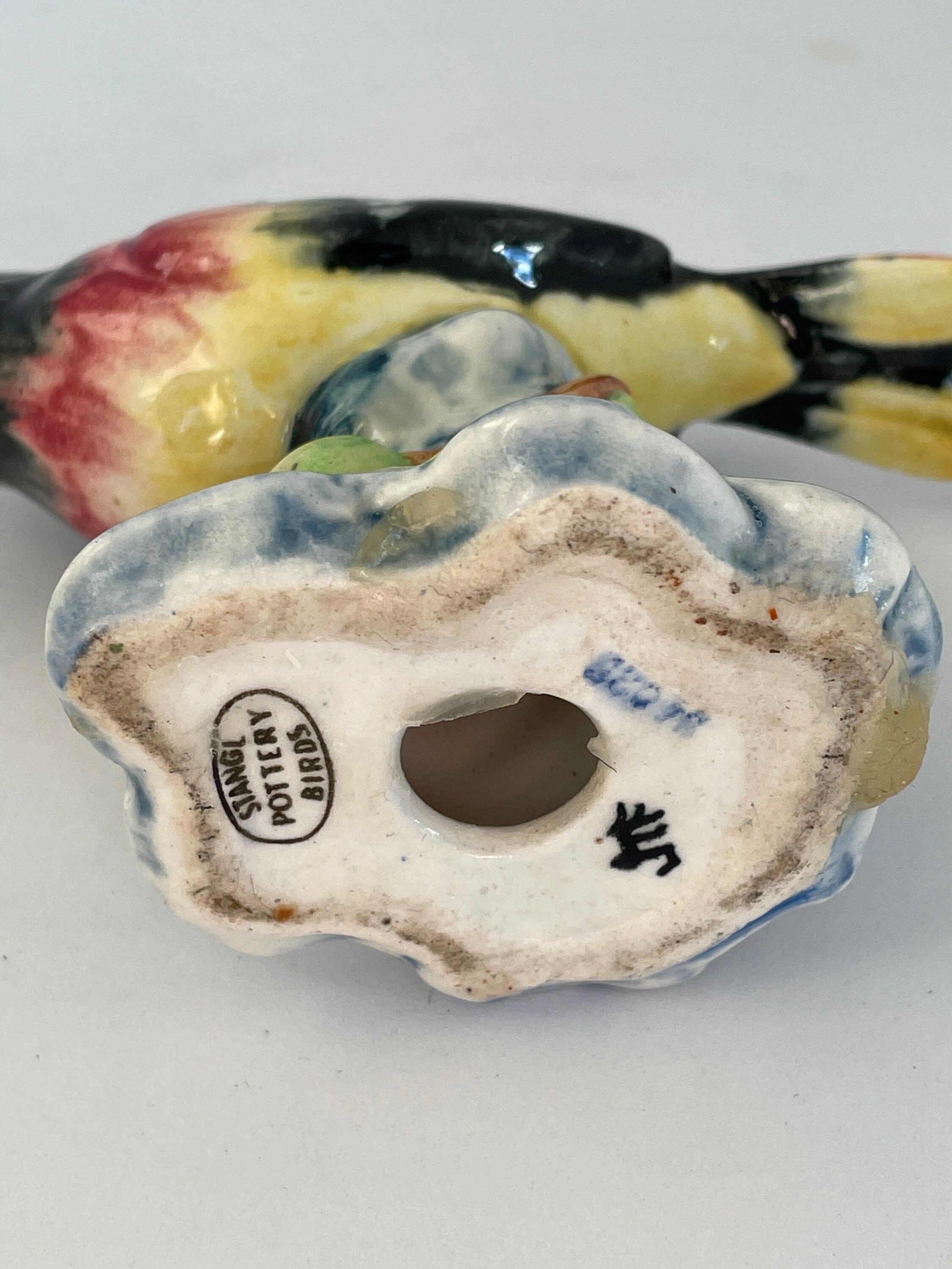 Stangle Stangle Pottery Bird Oriole - Etsy