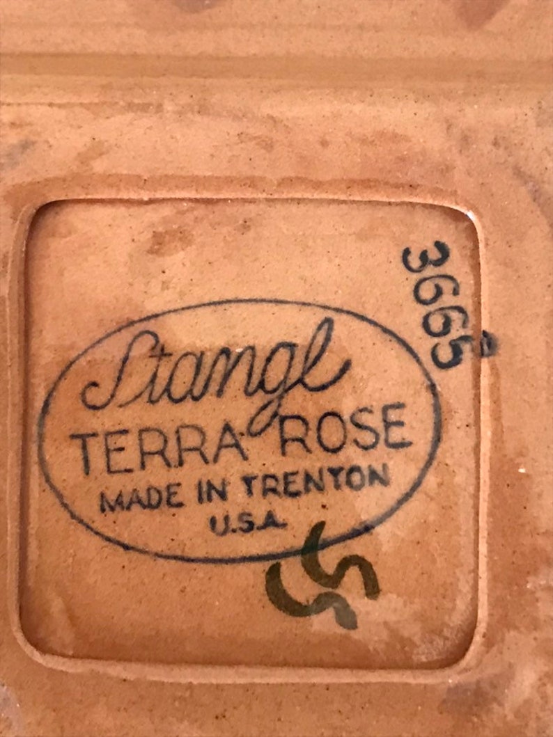 Stangl Terra Rose Ashtray Stangl Pottery American Art Pottery