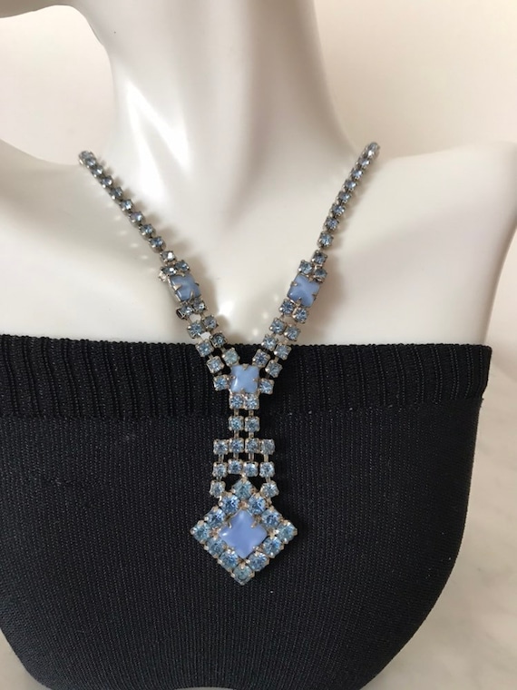 Vintage Necklace Rhinestone Necklace Coro Necklace