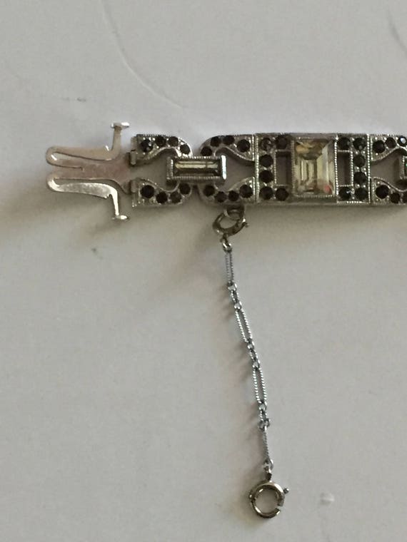 Vintage Rhinestone Bracelet - image 5