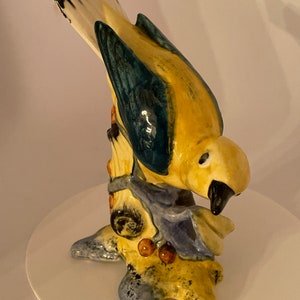 Stangl Pottery Figura de pájaro Curruca amarilla