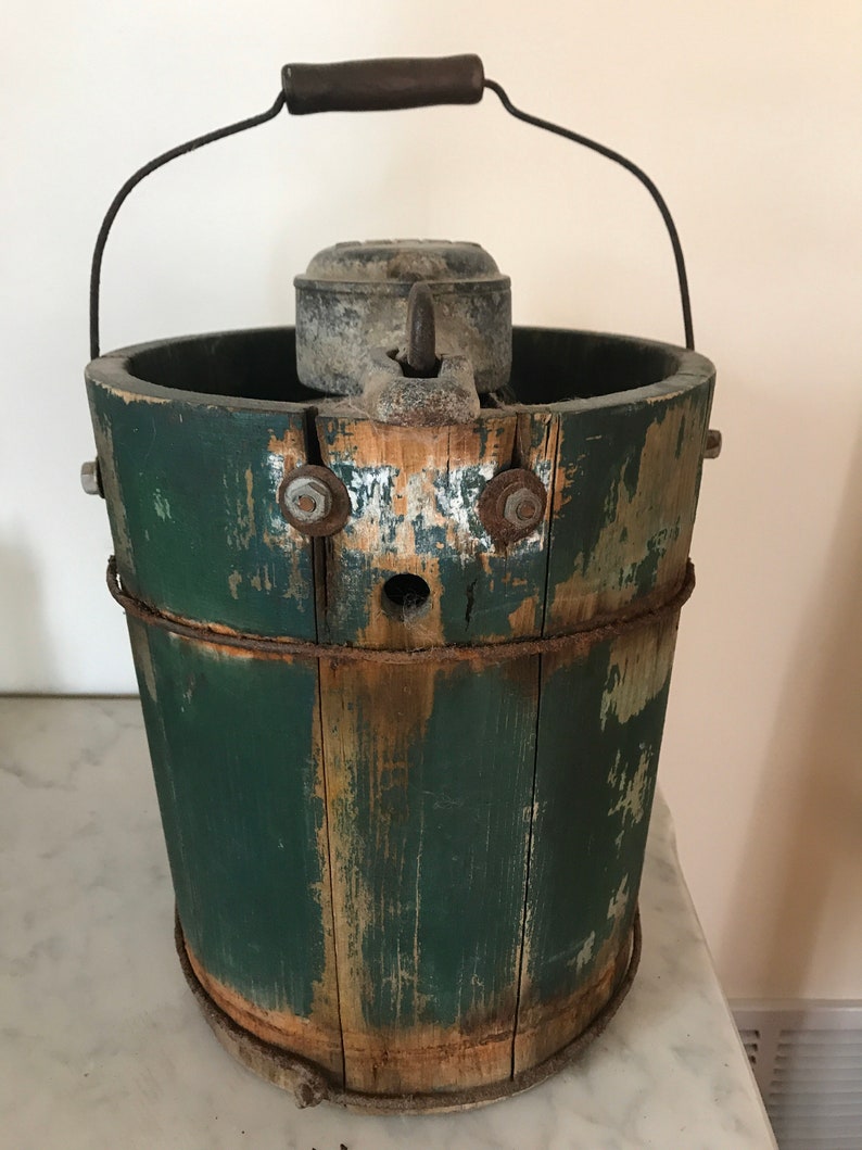 Vintage Ice Cream Maker / New Fre Zee Zee 3119 Ice Cream Maker Etsy