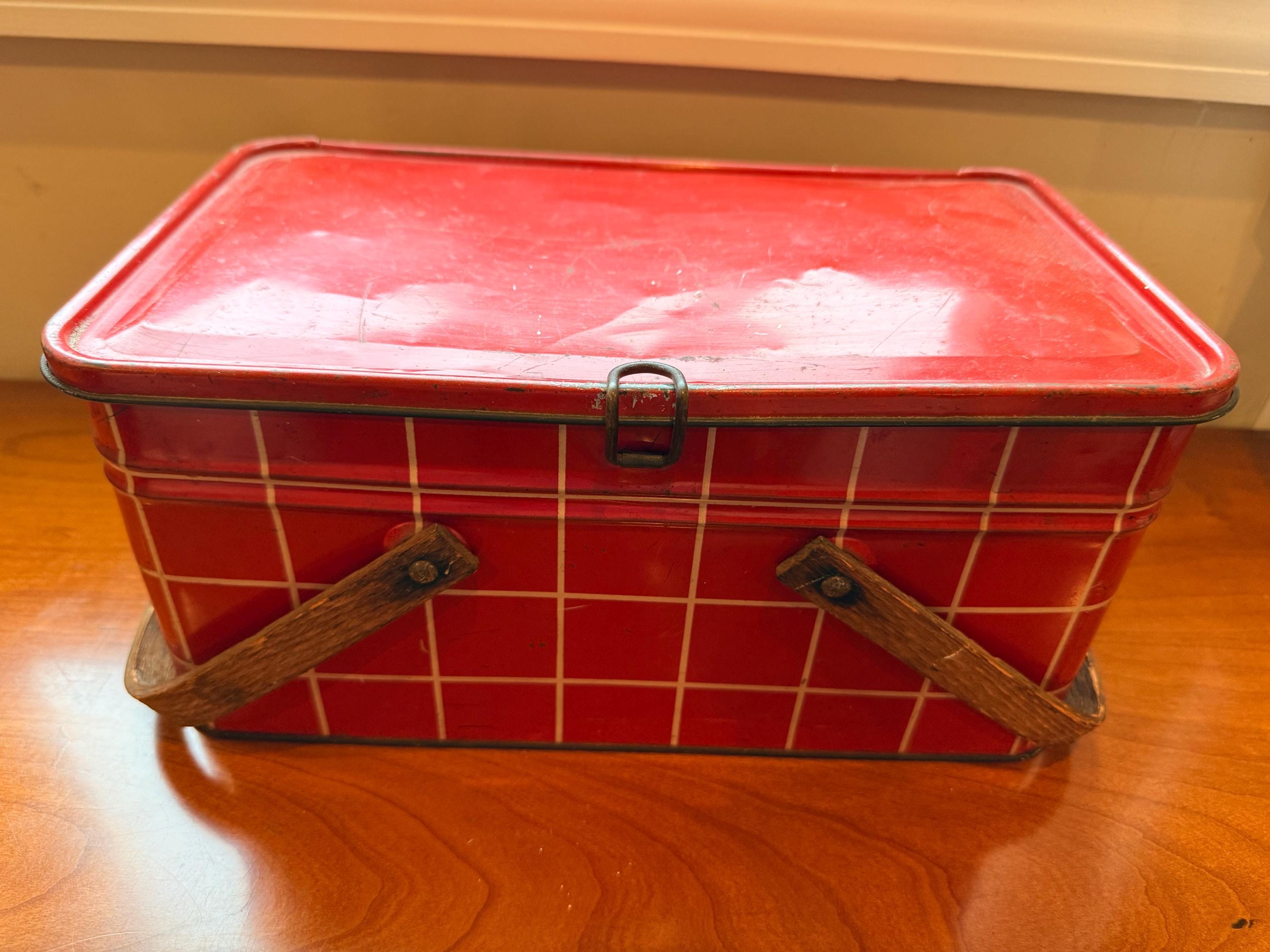 Vintage Kitchen Counter Box - Etsy