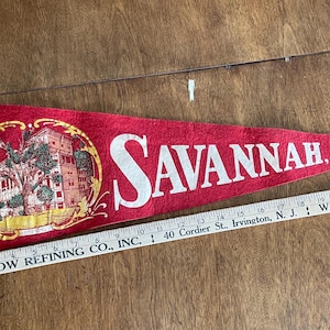 Vintage Souvenir Felt Pennant