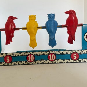 Vintage WYANDOTTE TOYS Tin Spin Em’ Shooting Target