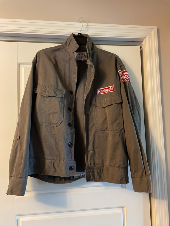 vintage delivery drivers jacket Gem