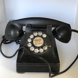 Vintage Telephone  Western Electric Model 302