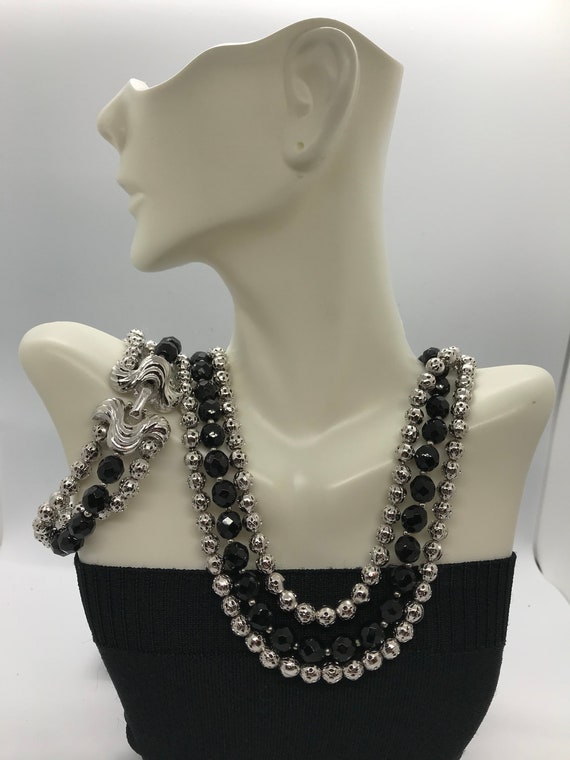Vintage Necklace Vintage Bracelet Beaded Necklace 
