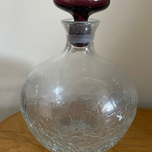 Vintage Glass Decanter