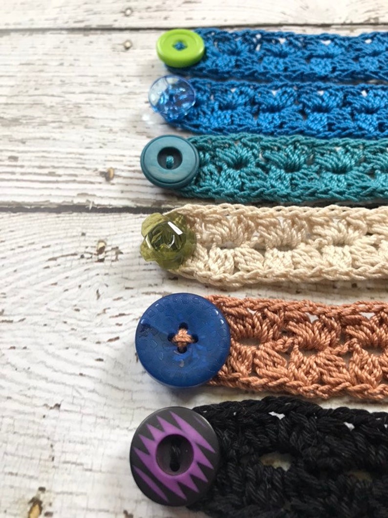 Kid/'s Crochet bracelet READY TO SHIP